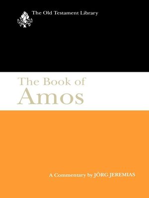 cover image of The Book of Amos